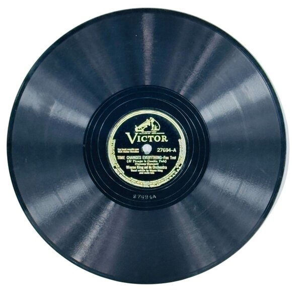 Wayne King Time Changes Everything / Misirlou - 27694 Victor 78 RPM 10" Shellac - Picture 1 of 4